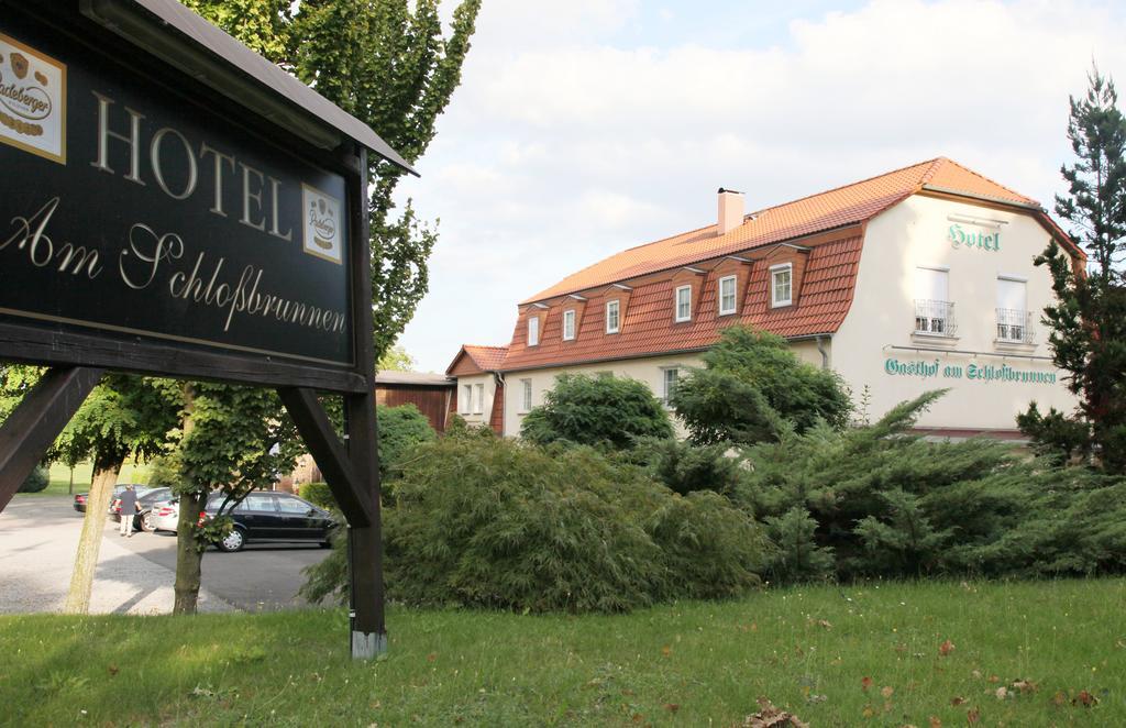 Am Schlossbrunnen Bad Muskau Eksteriør billede